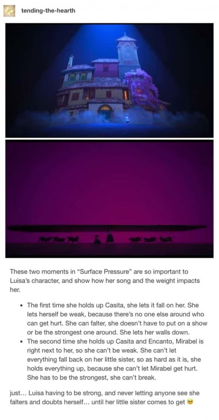 6. Luisa’s strength in Encanto