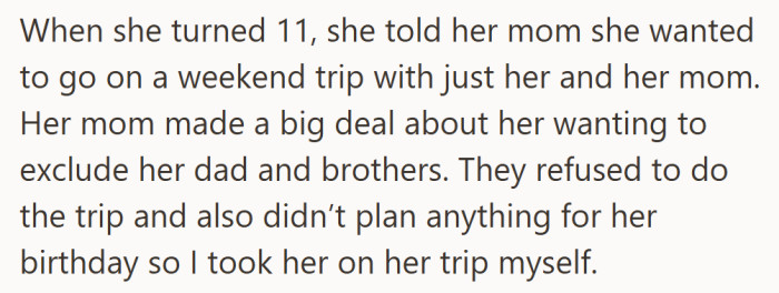 When her parents refused to celebrate, her aunt quietly stepped in and made sure the day didn’t go unnoticed.