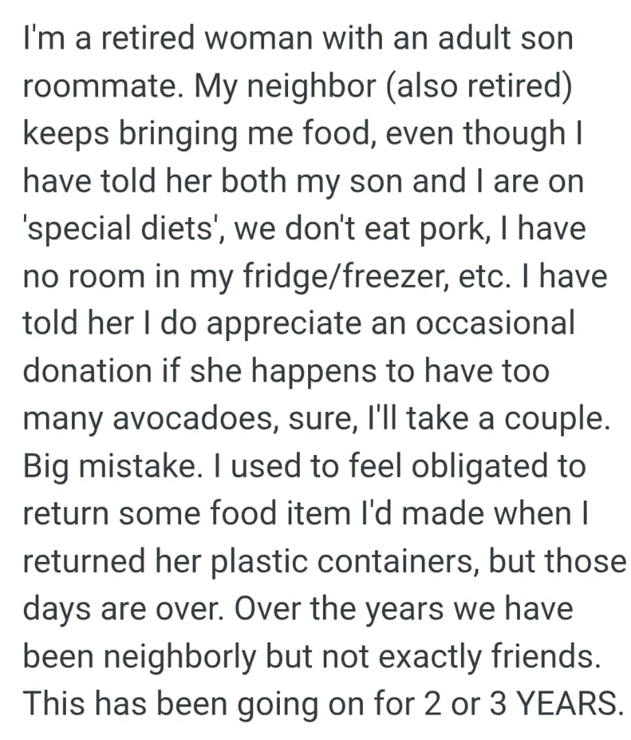 The OP Kicks Off Her Story