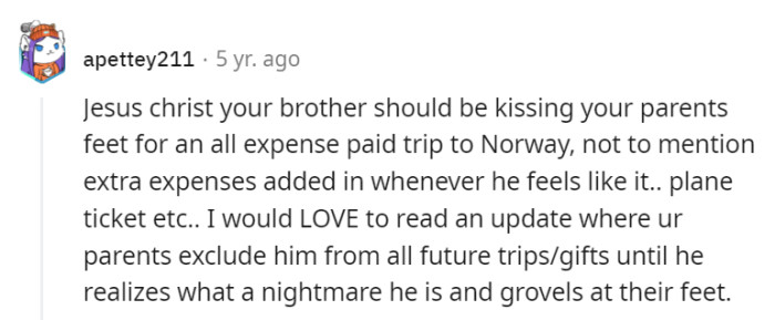 That would be so satisfying!