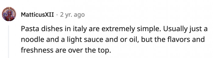13. No list is complete without fresh pasta from Italy