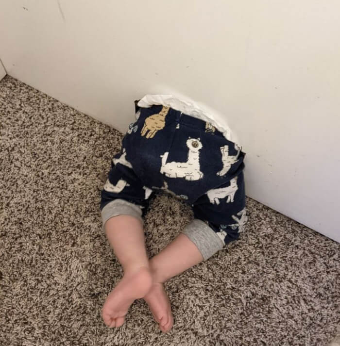 13. First, there was crying, and then there was laughing. Much laughing. Don’t worry, the baby is fine.