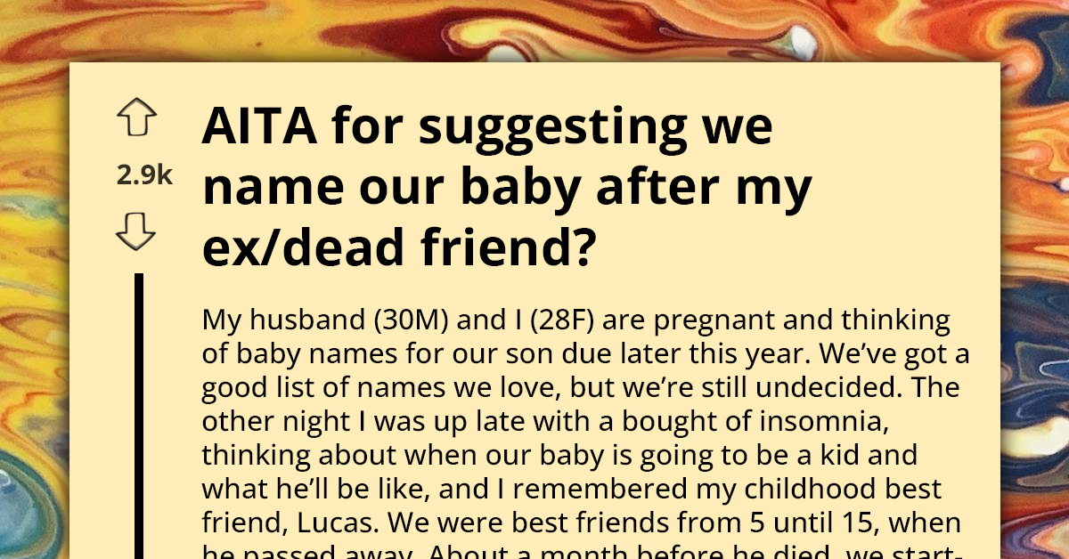 Pregnant Lady Gets Surprise Reaction From Husband After Suggesting Naming Their Baby After Her Late Ex