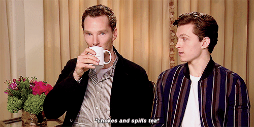18. Benedict Cumberbatch and Tom Holland