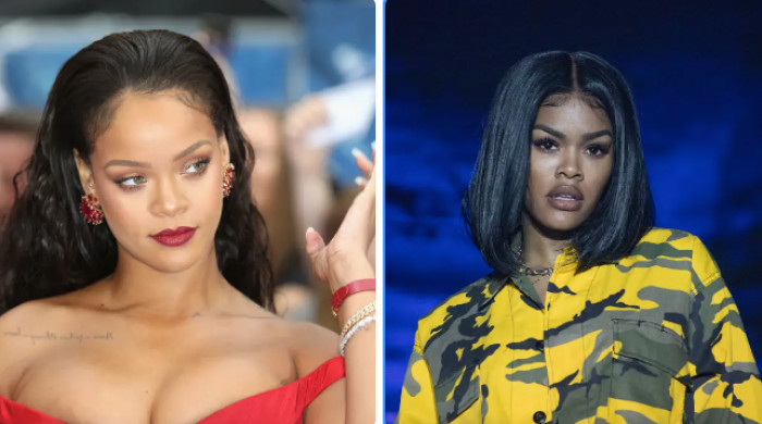 4. The time Rihanna called Teyana Taylor 