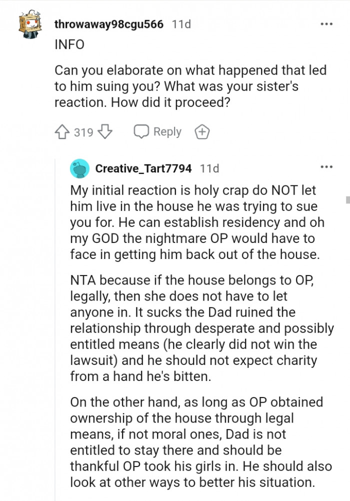 This Redditor needs more elaboration