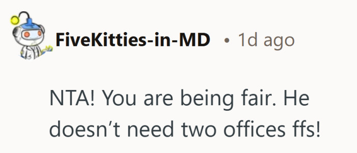 The reassurance here is direct. Wanting balance is not unreasonable.