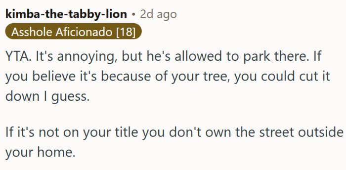Annoying, but not against the law...