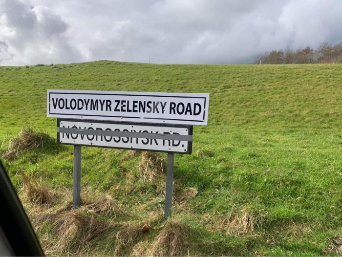 19. My city has begun to change any Russian-related public road names to reference Ukraine instead.