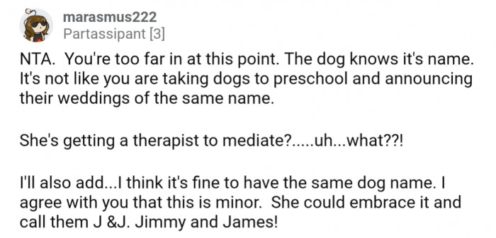 While the sister has been taking her time to 