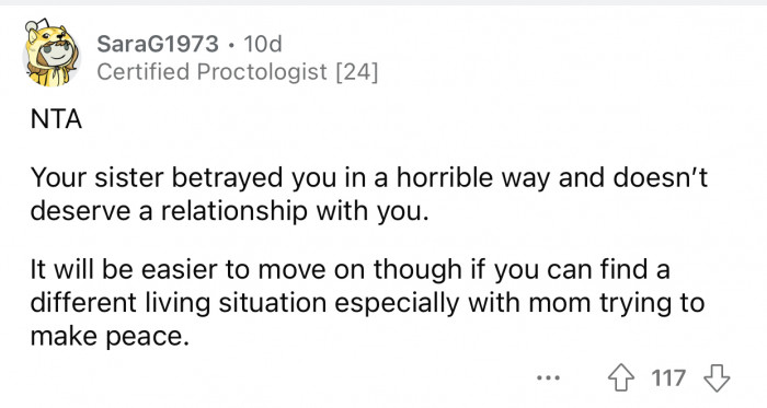 OP's sister doesn't deserve a relationship with her.
