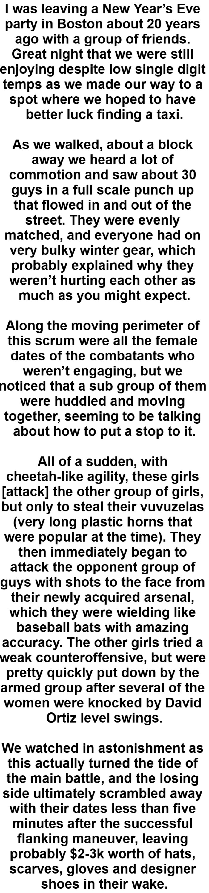 17. Comment by Redditor elchorroloco