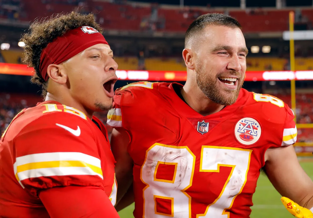 Combine Mahomes' cannon arm with Kelce's hands of glory, and what do you get? A recipe for Chiefs' domination!