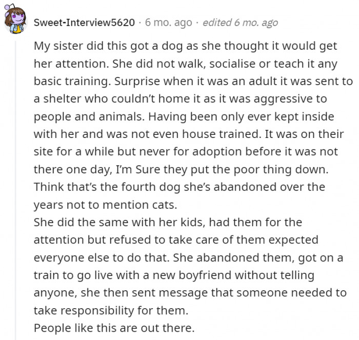 4. People should never use pets or kids for attention; jeez, that is just wrong