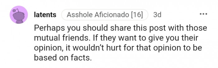 Redditors had a lot to say regarding this Reddit story, and here are some of their comments below