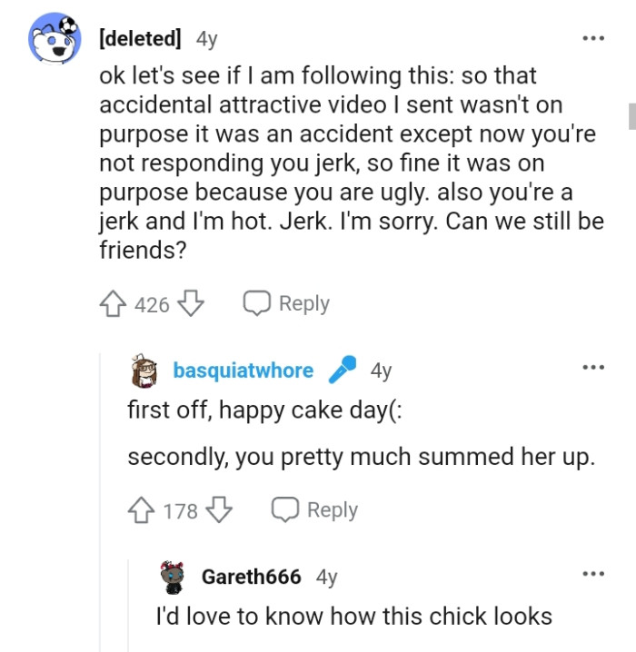 It was an accident, except now the person's not responding