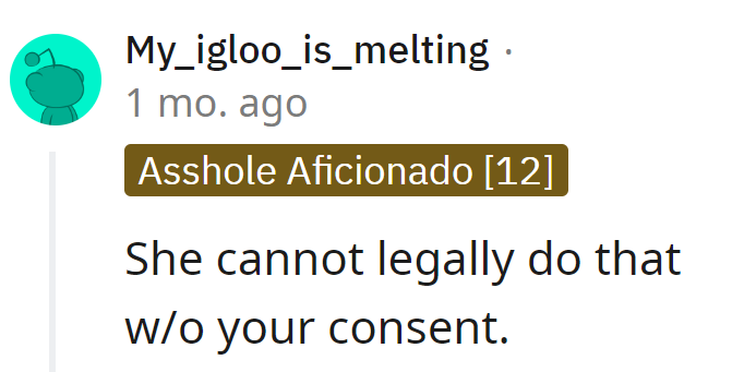 Looks like she's trying to ace 