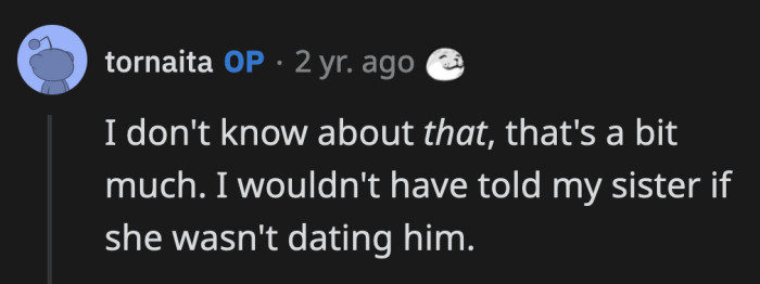 Yeah, nobody really advertises that they are an affair baby