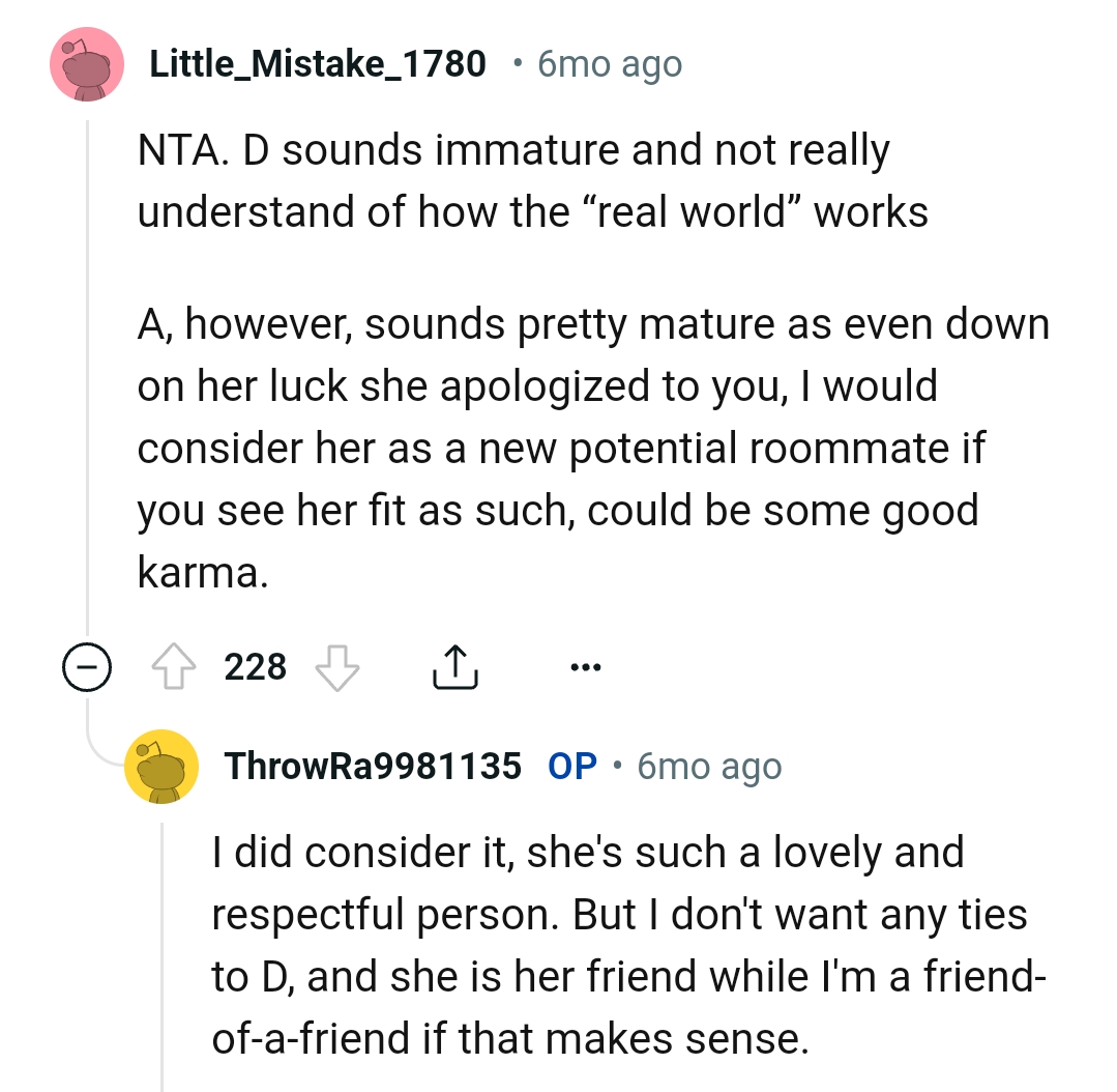 A new potential roommate