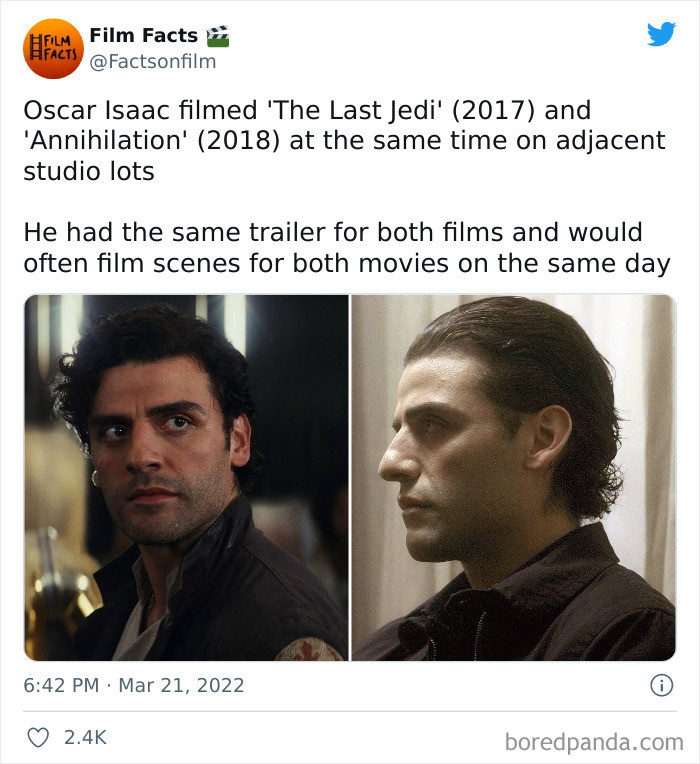 14. The movie Star Wars And Annihilation