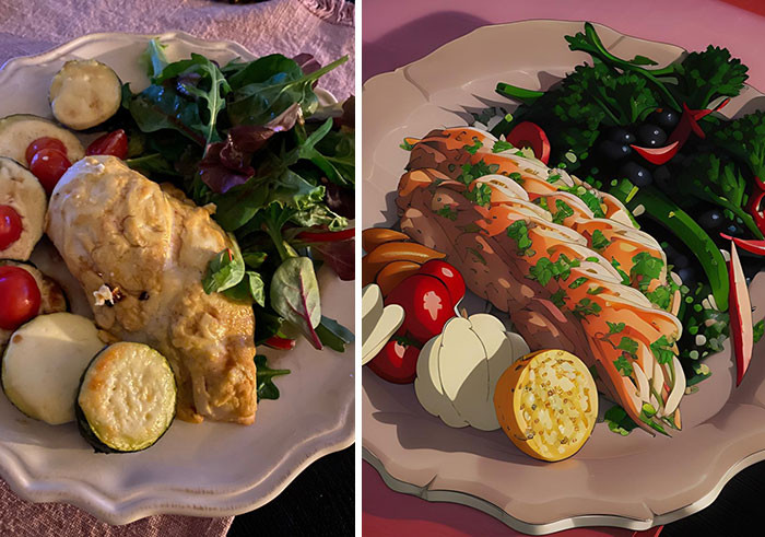 3. Baked Chicken With Herbs In Bologna