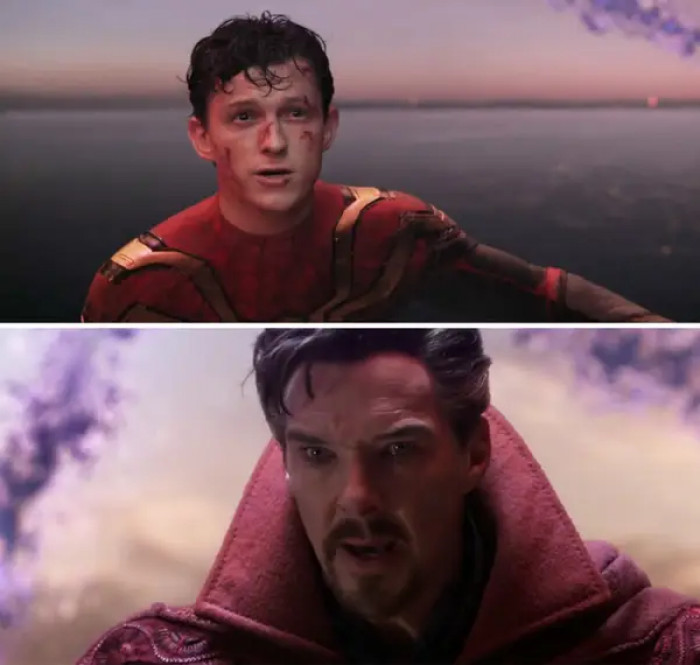 Michael was informed of the WandaVision plot and the events in Spider-Man: No Way Home and how these works would impact the Doctor Strange plotline and the MCU as a whole.