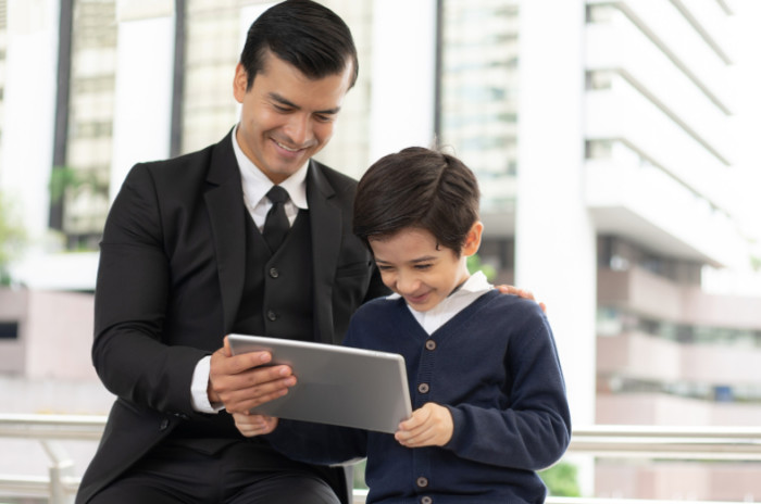 Dad knows everything.