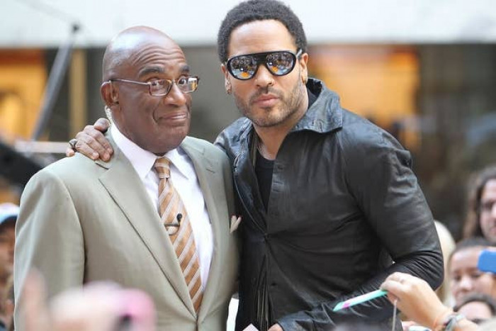 12. Al Roker & Lenny Kravitz