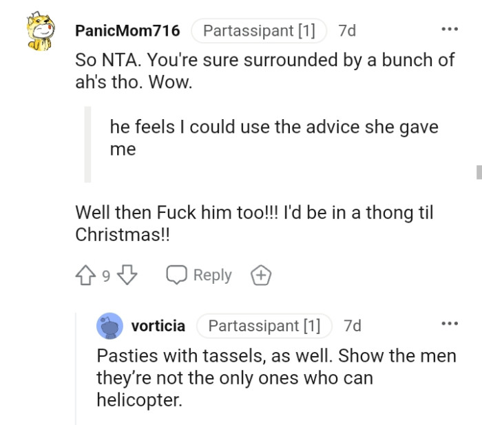 Being surrounded by a bunch of AHs