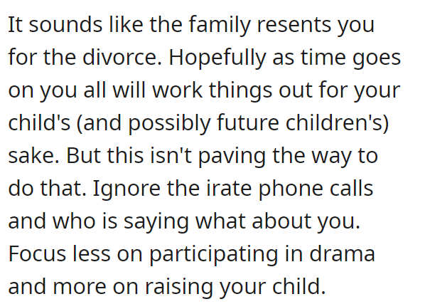 Here's the rest of the comments from the person above.