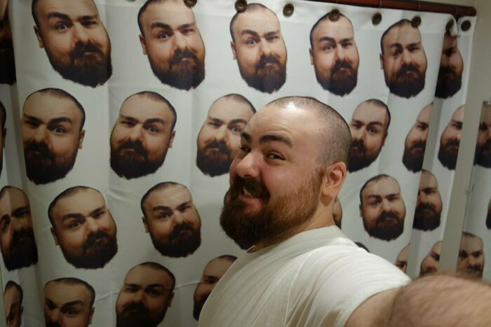 "So I Found Out You Can Get Custom Shower Curtains Made Online. I Regret Nothing"