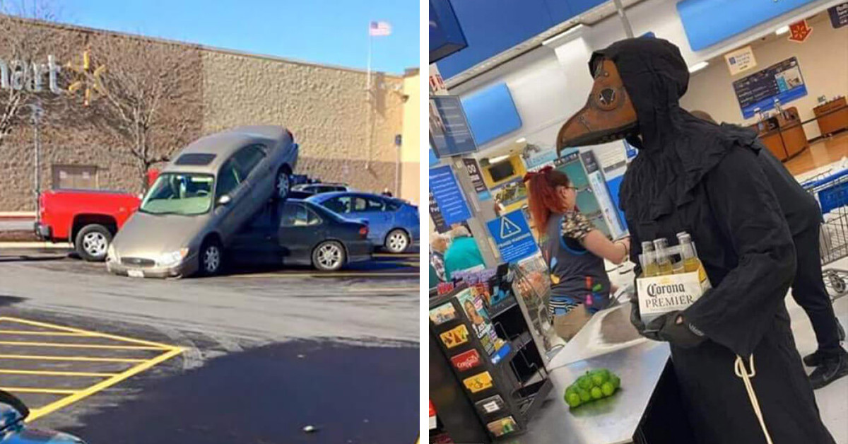 30 Of The Most Hilarious And Bizarre Pictures Captured At Walmart