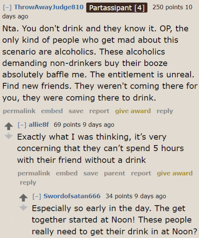 Why would they expect a person who doesn't drink to serve alcohol?