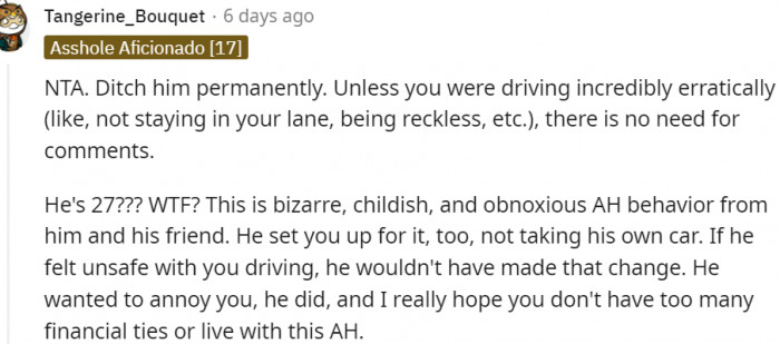 5. This is childish, bizarre, and obnoxious