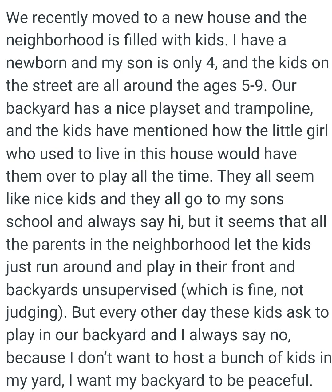 And the story begins...