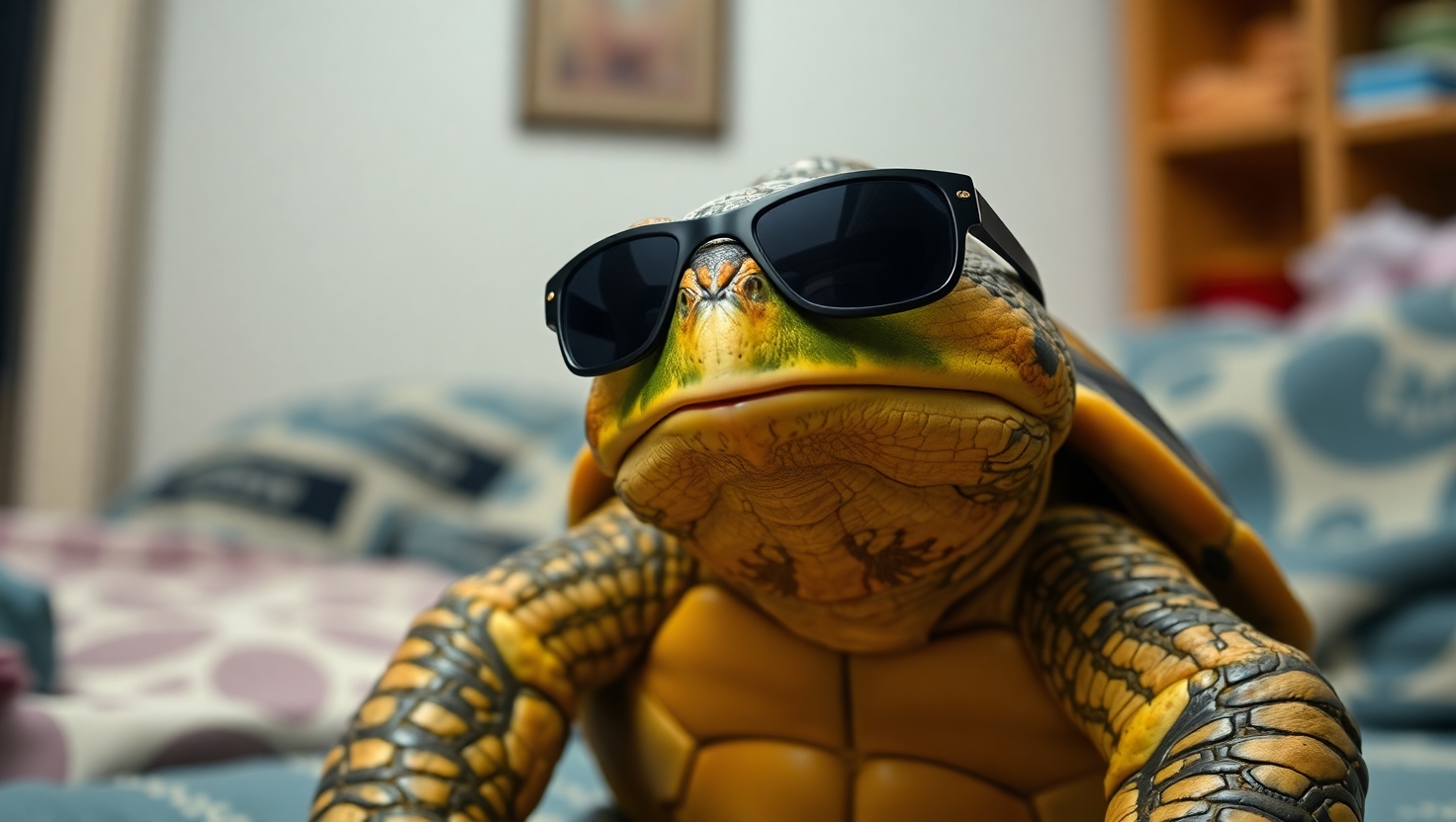 Did I Cross the Line by Joking About My Boyfriend's Turtle Wearing Sunglasses?