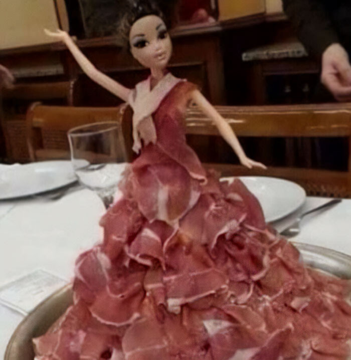 4. The Lady on the Plate