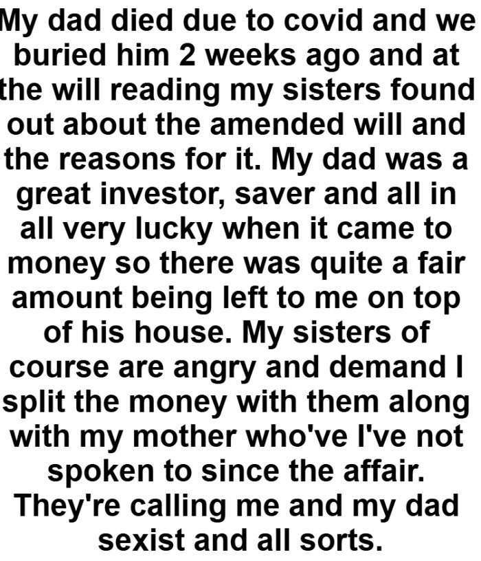 There was quite a fair amount being left to the OP on top of his house