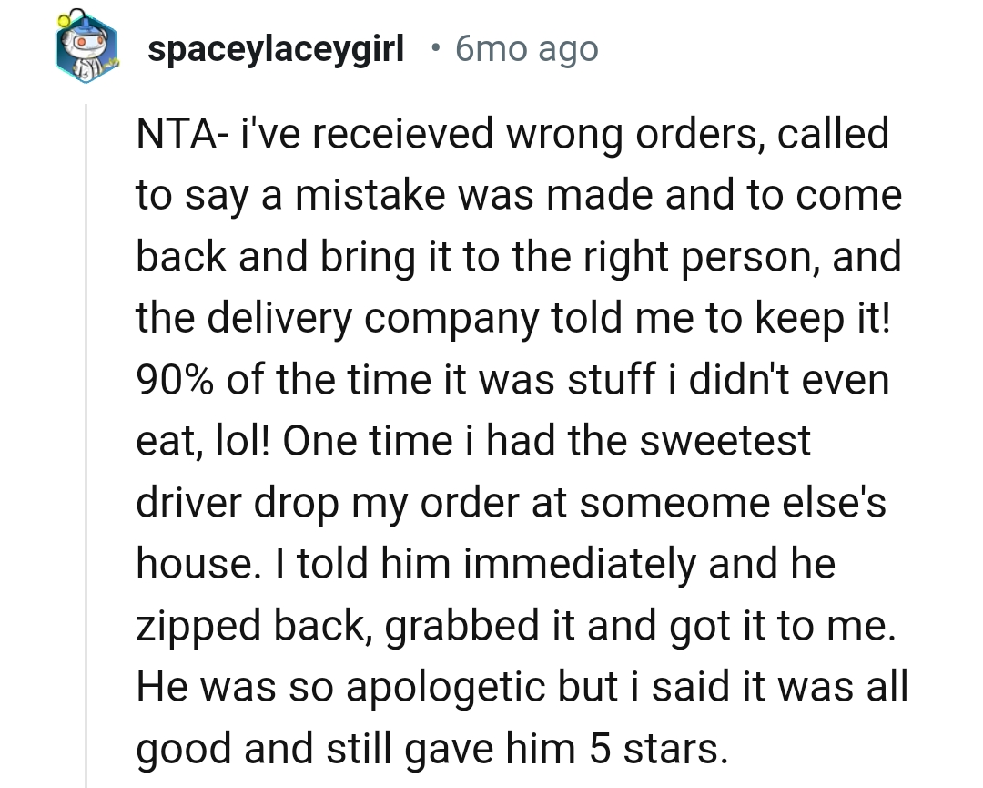 Receiving wrong orders