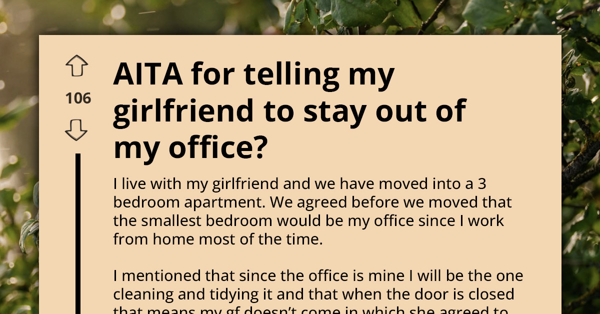 Fight Breaks Out As GF Won’t Respect Partner's Work-From-Home Office Rules