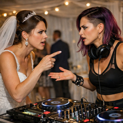 AITA for swapping out wedding playlist songs to keep the party going?