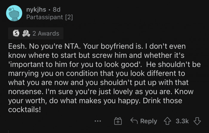 Here's how the Reddit community reacted to u/Rich_Relationship144's post: