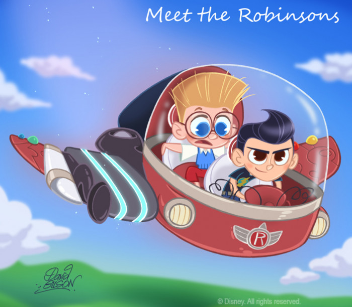 33. The Chibi Style Version of Meet the Robinsons