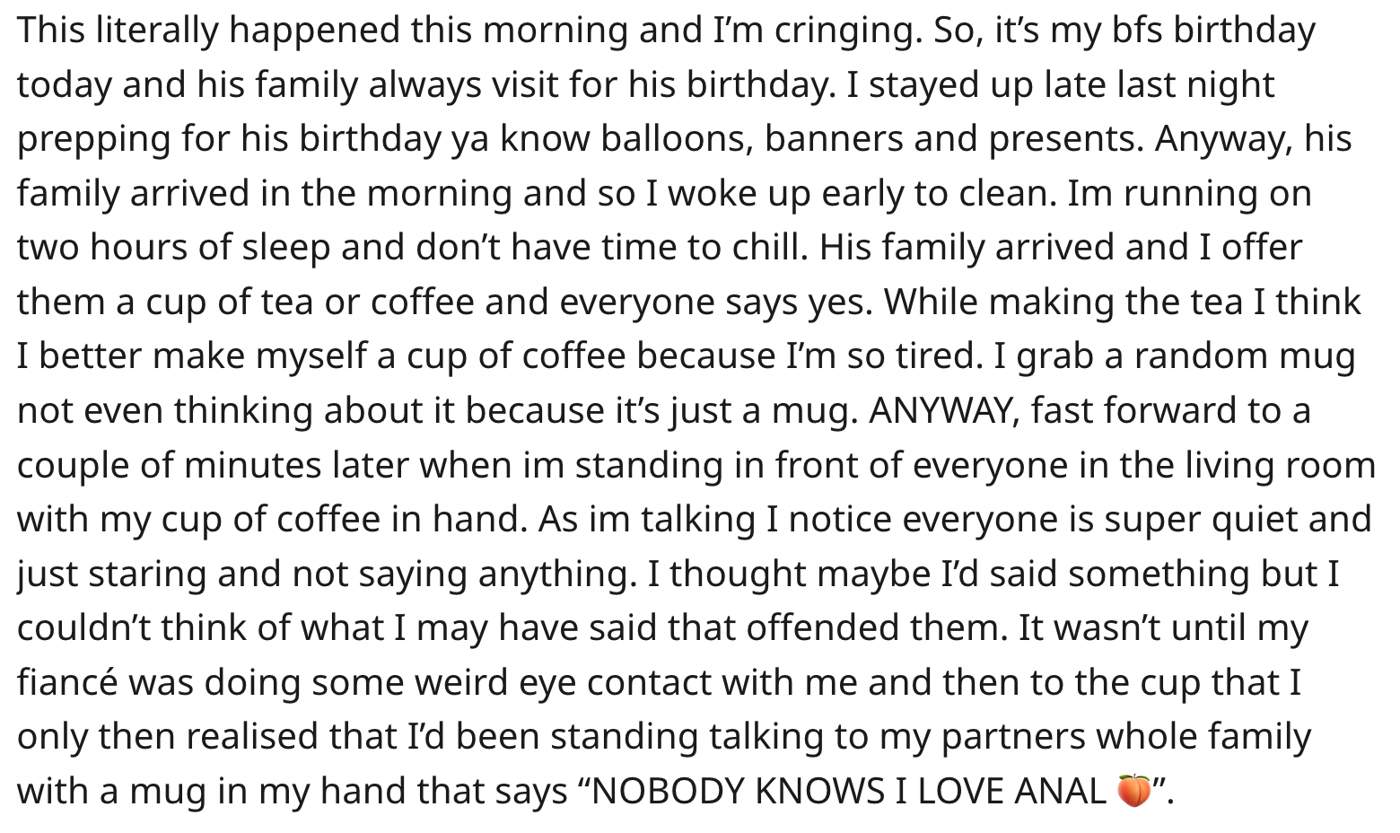 Here's what happened.