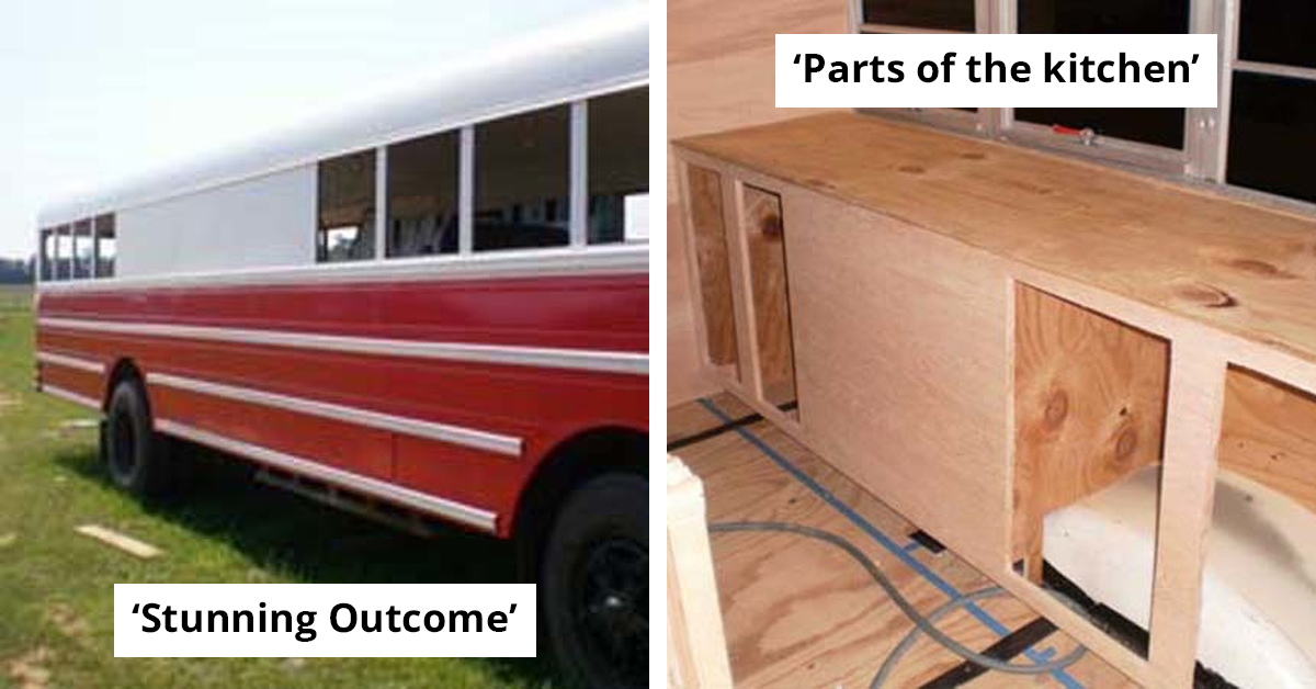 From Old School Bus To Dream Home On Wheels