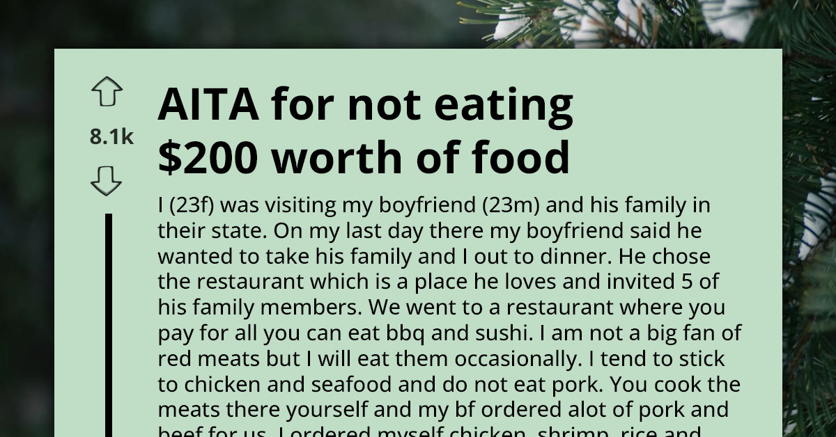 Boyfriend Rages After Paying $200 For Buffet Only To Watch Girlfriend Take "Three Pieces Of Chicken" And Call It A Day