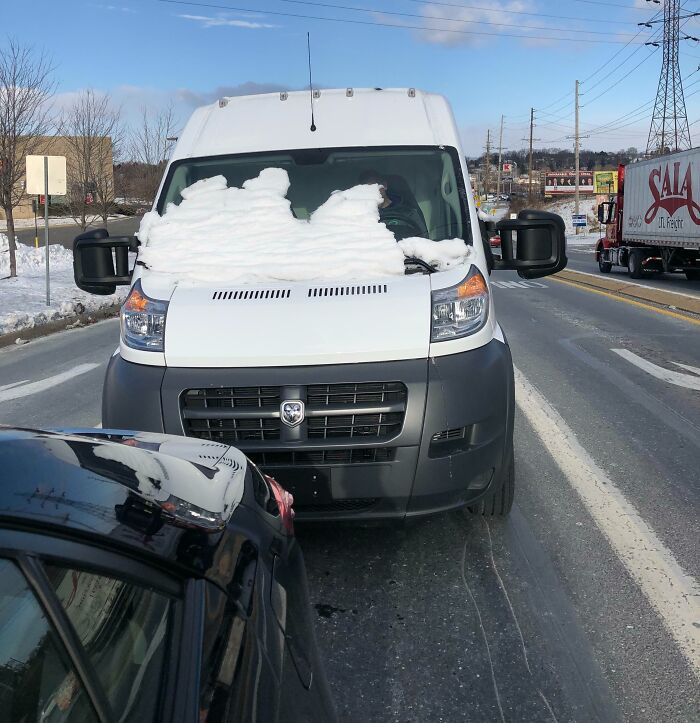 "Encountered One In The Wild Today. Look Closely, You’ll See The Driver. He Almost Rear Ended Me Twice. I Got Out After The Second Time And Snapped This Beauty"