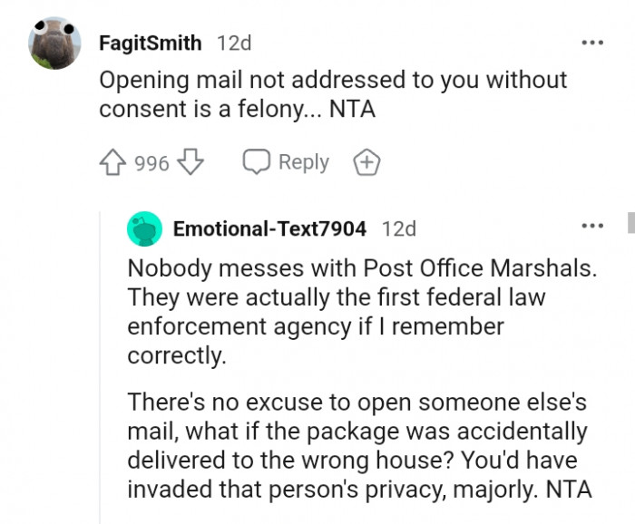 Nobody messes with post office marshals