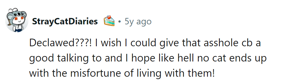 Let's just hope karma claws its way back to them.