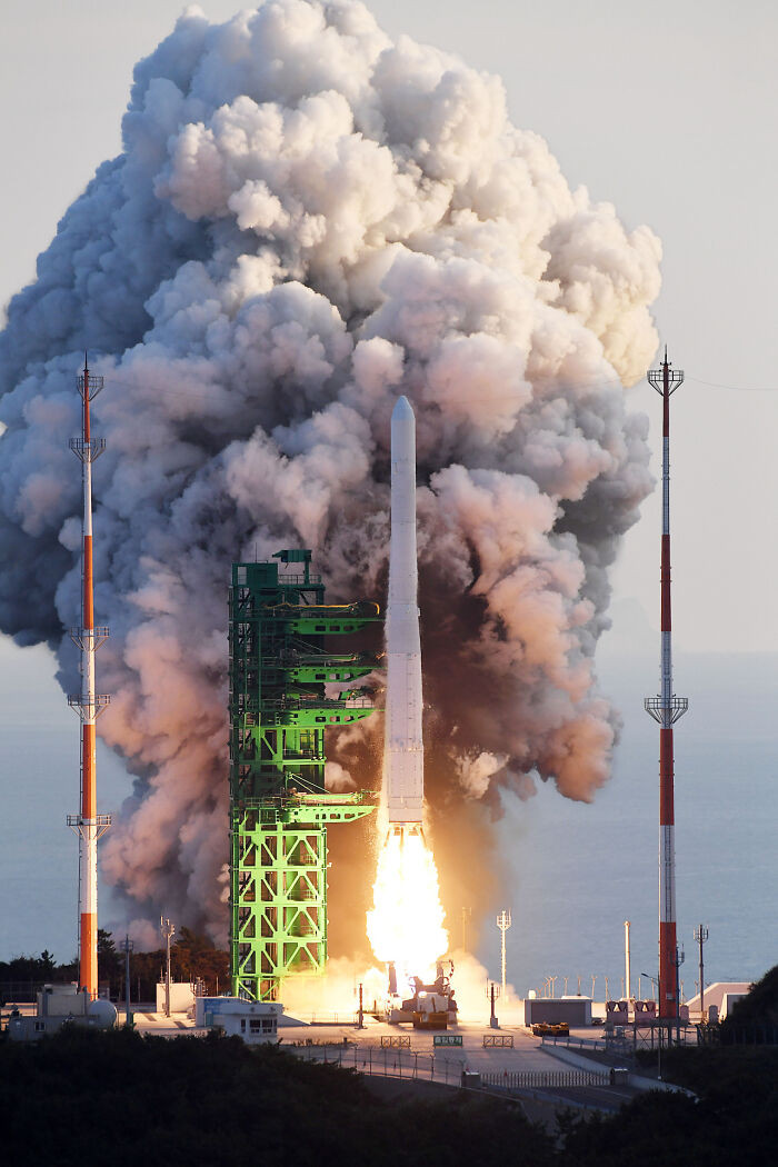 Space Shuttle technology close-up, external components and thermal protection details.
